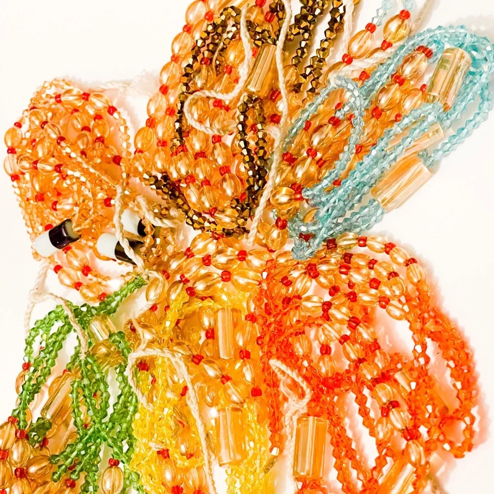 Waist beads from Mali. Body jewelry - Picture 6 of 7